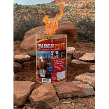 TimberTote Campfire Log (2 Pack)