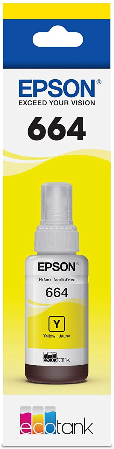 Epson 664 EcoTank Ink Bottle, Yellow (T664420) | Walmart Canada