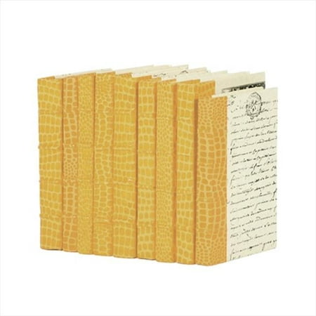 

Deco Home Linear Foot of Croc Faux Natural Books