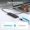thumbnail image 4 of Lemorele USB C Docking Station Triple Monitor,13 in 1 USB C Hub, Multi-functional Adapter with 2 HDMI, VGA,Gigabit Ethernet,USB/USB C 3.2 Data,100W PD for Laptop MacBook/Dell/HP, 4 of 11