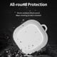 thumbnail image 5 of Funda protectora con llavero para Samsung Galaxy Buds Pro Buds Live (Blanco), 5 of 6