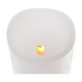 thumbnail image 4 of Led Wave Top Unscented White Candle With Timer 3X4" - Set of 3, 4 of 4