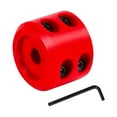 thumbnail image 3 of AMLESO Winch Cable Hook Stopper Rubber Stopper,Heavy Duty,Winches Accessories for Steel Wire Synthetic Rope ATV Vehicle UTV , red, 3 of 10