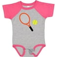 thumbnail image 3 of Inktastic Tennis Racket and Ball Boys or Girls Baby Bodysuit, 3 of 5