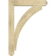 thumbnail image 3 of Ekena Millwork 4"W x 28"D x 40"H Thorton Craftsman Rough Sawn Bracket, Douglas Fir, 3 of 4