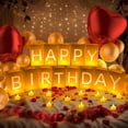 thumbnail image 4 of Decoraciones de cumpleaños con letras Peledic iluminadas con globos, 4 of 6