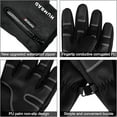 thumbnail image 6 of Waterproof Winter Gloves for Men & Women Winter Warm Gloves Finger Touch Screen Gloves Breathable Thermal Gloves for Cycling and Outdoor Work, 6 of 8