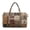 American, variant on Quilted Duffel Bags for Women Men Weekender Bag with Zipper Pockets Tropical Palm Leaf Monstera Print Lightweight Overnight Luggage Gym Bags for Workout