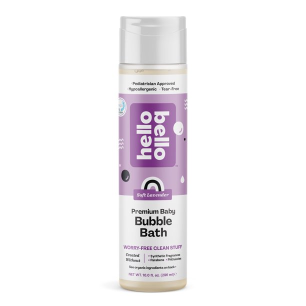 Hello Bello Premium Baby Bubble Bath, Tear Free Bubble Bath for Babies and Kids, Lavender Scent