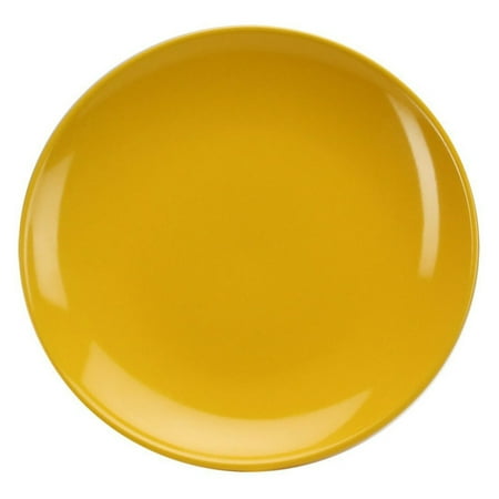Yellow Rose Salad Plate - Omniware 8 in. Round Salad Plate - Set of 4
