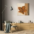 thumbnail image 3 of Ursula Salemink-Roos 20x20 Gallery Wrapped Canvas Wall Art Titled - Leaf Impression - Rust, 3 of 4