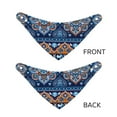 thumbnail image 6 of Kll Ethnic Mandala Dog Bandanas,Triangle Reversible Pet Scarf For Small Medium Large And Extra Large Dogs-Large, 6 of 7
