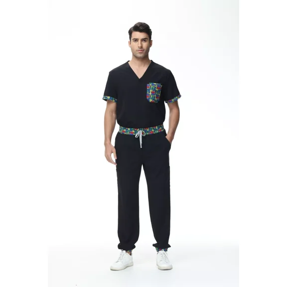 Modire Medical Themed Scrub Pant For Men