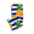 thumbnail image 3 of Weddingstar Personalized Round Beach Towel - Pineapple Pattern, 3 of 3