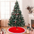 thumbnail image 4 of Rovga Mini Christmas Tree Skirt Desktop Christmas Tree Decoration Christmas Supplies Christmas Tree Apron Tree Decoration Atmosphere, 4 of 8