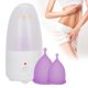 thumbnail image 5 of Copa Menstrual, Suministros Menstruales De Silicona Seguros, Cómodos Y Reutilizables, Niñas Para Mujeres Hogar Femenino, 5 of 7