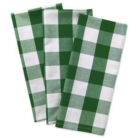 

Shamrock Green Buffalo Check Dish Towel - Set of 3
