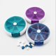 thumbnail image 3 of Day Pill Box Small, Pill Box Small For On The Go, Round Pill Box Pill Box Mini Pill Box (3 Pieces), 3 of 5