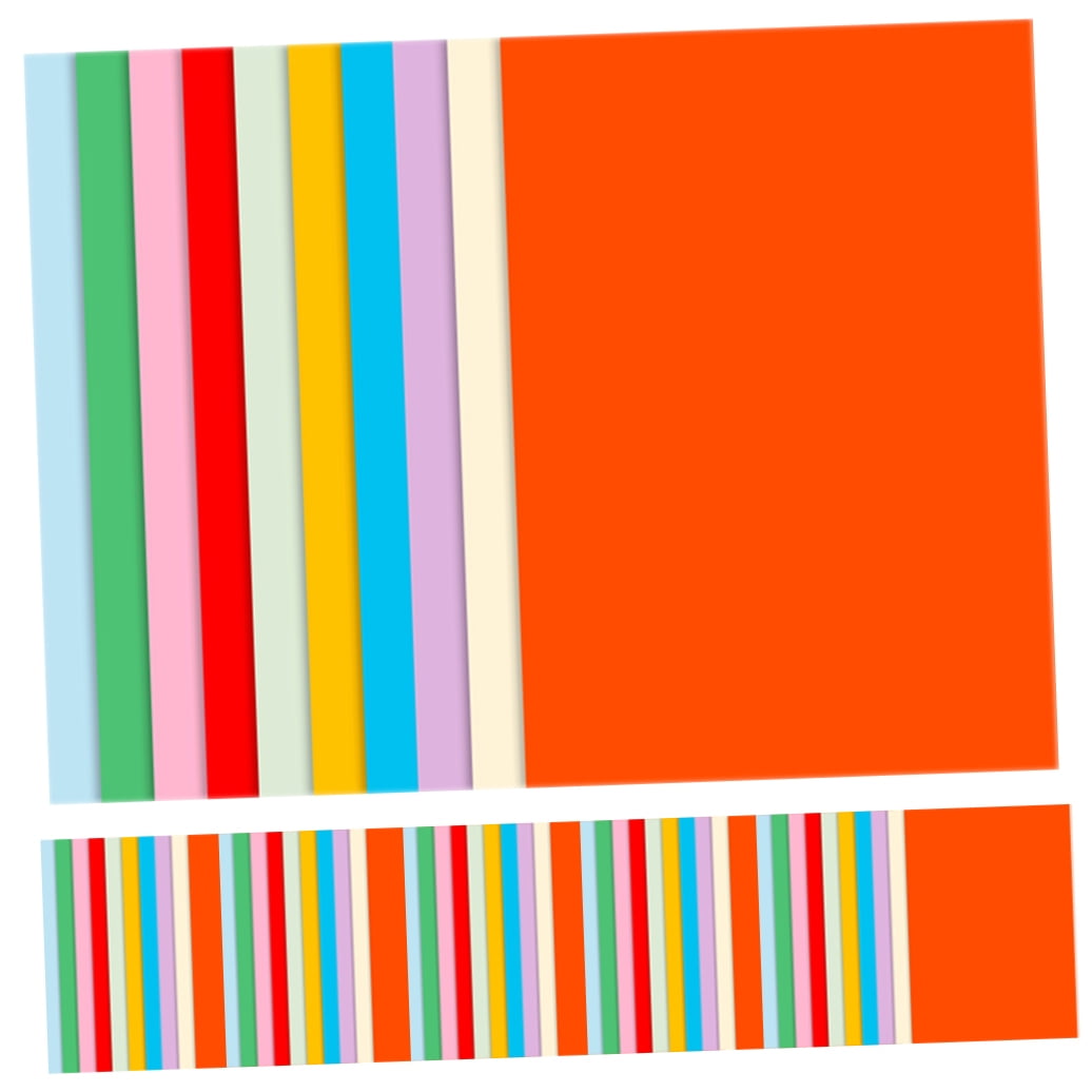 COMPUKAS Assorted Color Patterned Craft Paper, 60 Sheets for Card Making, Scrapbooking, Art Projects and Crafts
