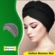thumbnail image 3 of Moda sólido turbante cómodo una sola capa transpirable cabeza bufanda envuelve sombreros de capó de pelo para mujeres Gray Scienceny AP008796-06B, 3 of 6