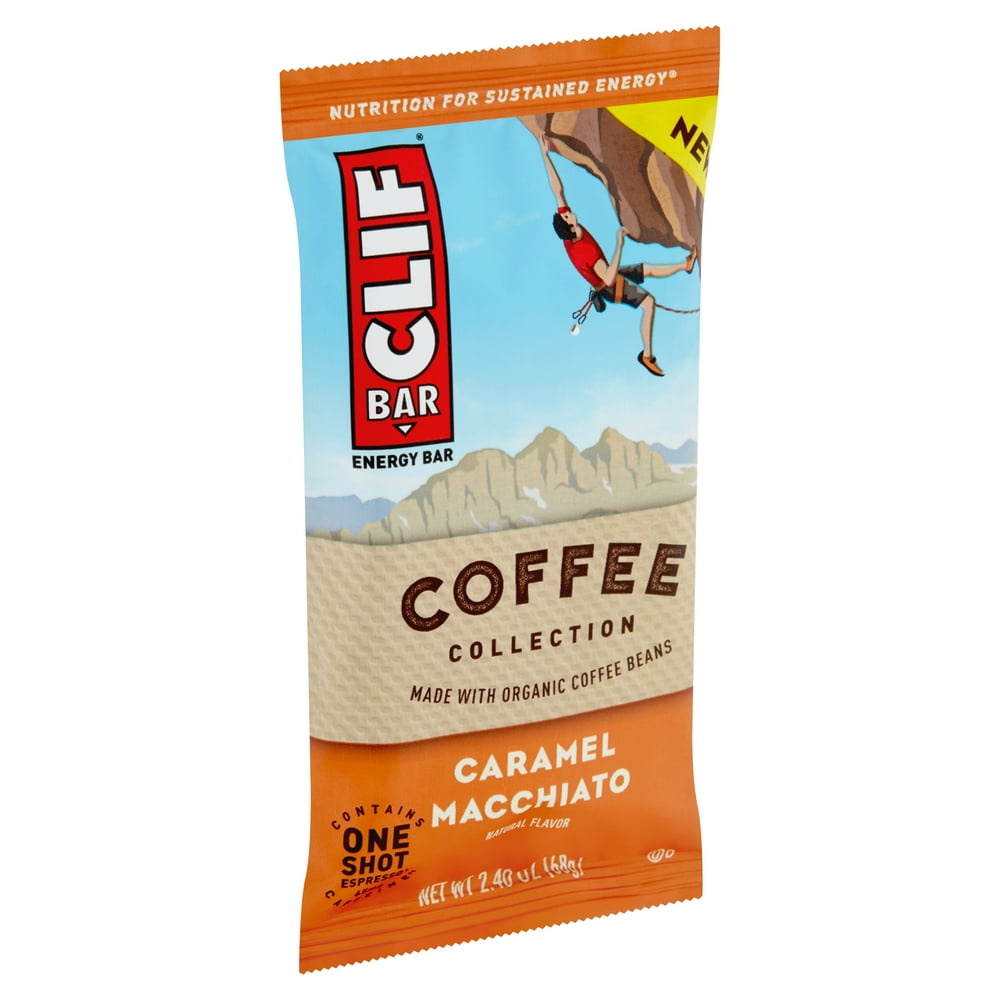 Clif Bar Coffee Collection Caramel Macchiato Energy Bar, 2.40 oz