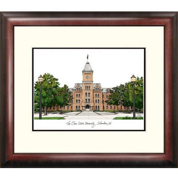 Ohio State University Alumnus Framed Lithograph