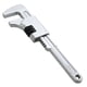 thumbnail image 1 of - Llave de Cremallera - 105.230 - Gran Abertura 60 Mm - Longitud 230 Mm - Llave Robusta - Para Trabajos Pesados - Llave Fontanero, Construcción, Agricultura, Constr, 1 of 5