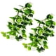 thumbnail image 4 of Vid artificial Morning Glory colgante de follaje falso decoración del hogar planta de vid de simulación, blanco 2 piezas sidaley HA8951-05B, 4 of 6