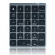 thumbnail image 3 of numérico, numérico inalámbrico Bluetooth numérico,28 teclas N960 entrada de datos USB inalámbrico,Extensiones de numérico de contabilidad 3 piezas Sunnimix Teclado numérico, 3 of 8