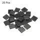 thumbnail image 3 of Mosaico Azulejos, Vidrio Azulejos, Brillo Cristal Mosaico Vidrio Piezas Granel Cuadrado Brillo Cristal Mosaico Azulejos 2 x 2cm para Hogar Decoración, 25uds(100g, Light Negro), 3 of 5