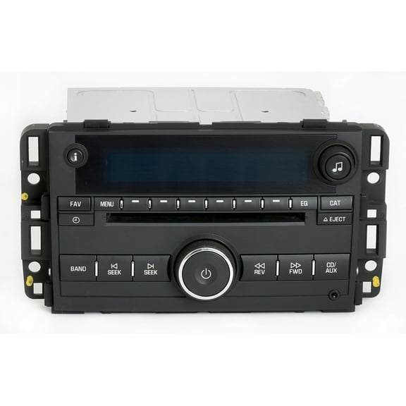 Restored Chevrolet Impala & Monte Carlo 07-08 AM FM CD Radio Aux Input 25867889 Unlocked (Refurbished)