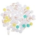 thumbnail image 2 of KAKOWELY 50PCS Creative Metal Bookmark Color Hair Ball Paper Clip Creative Bookmark Paper Clip(Random Color),1.57"X0.39"X0.39", 2 of 5