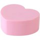 thumbnail image 1 of Joyero de doble capa con forma de corazón con espejo, organizador de joyas de viaje, caja de plástico para joyas, pequeñas cajas de joyería, 1 of 5