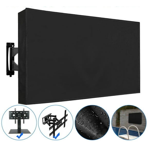 55-58 inch Outdoor TV Cover Fitted Waterproof Weatherproof Television Protector