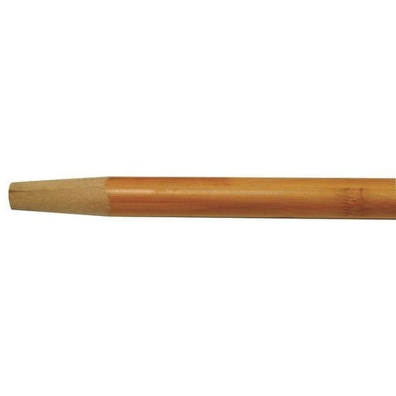 Poplar Wood Broom Handle,Wood,Natural,Tapered,60" 0760BW