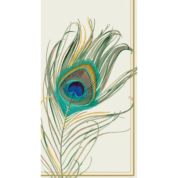 Ideal Home Range Peacock's Feather Guest Towels Napkins
