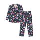 thumbnail image 1 of Balery Floral Rabbit Pijama para Hombre de Dos Piezas con Manga Larga, Conjunto de Dormir y Descanso Suave con Bolsillos-Small, 1 of 7