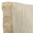 thumbnail image 3 of SAFAVIEH Rowe 12" x 20" Modern Cream Solid Cotton Decorative Pillow, 3 of 6