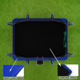 thumbnail image 5 of Outdoor Rectangle Trampoline with Net, Large Rectangular Trampoline for Kids Adults, SEGMART Heavy Duty Square Trampoline with Football Target Cloth, Recreational Trampoline for Indoor Backyard, 5 of 9