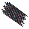 thumbnail image 1 of Black Wood Pencils, Pencils For Kids Drawing Pencil With Inlaid Rhinestone For Children Writing Drawing, 1 of 8