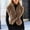 #0072-Brown, variant on TaTaai Women's Faux Fur Shawl Collar, Artificial Fur Wrap Scarf for Warm Winter Holiday Evening Wear