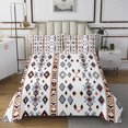 thumbnail image 1 of Western Quilt Set Southwestern Coverlet Set,Geometric Aztec Bedspread Set Queen,Exotic Geometry Quilted Vintage Arrow Diamond Western Decor for Home, 1 of 3