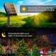 thumbnail image 2 of Guirnalda de Luces SyouHome Solares 600 LED 72 m 8 Modos Paquete de 6, 2 of 8