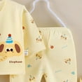 thumbnail image 4 of Linfrsh Preemie Girl Clothes Baby Boy Clothing Set, Cotton, Newborn Essentials Must Haves(Yellow,0-3 Months), 4 of 4