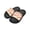Autumn Hedgehog & Fall Leaves Pattern, variant on Vibrant Fire & Ice Wolf Print Kids Slide Sandals - Non-Slip EVA Summer Slides for Beach, Pool & Indoor Use - Stylish Comfy Footwear for Boys & Girls