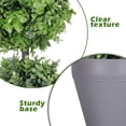 thumbnail image 7 of Realistic Artificial Potted Plants Dense Small Leaf Greenery Indoor Outdoor Decor for Home Office Garden Decoration Perfect Lifelike Green Plant Solution for Any Space Style A, 7 of 7