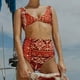 thumbnail image 5 of Traje de baño para mujer, traje de baño estampado diario para mujer, traje de baño conservador de cuerpo unido, conjunto de falda de playa estampada, trajes de baño para mujer, 5 of 7