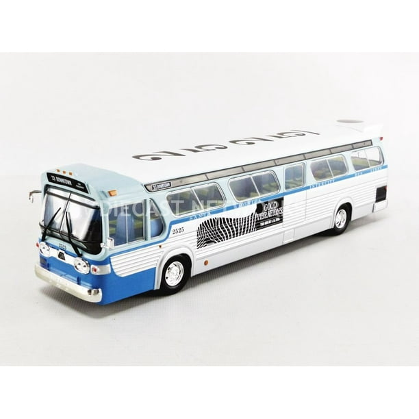 GREENLIGHT COLLECTIBLES GM TDH 2525 Los Angeles Downtown Bus Movie