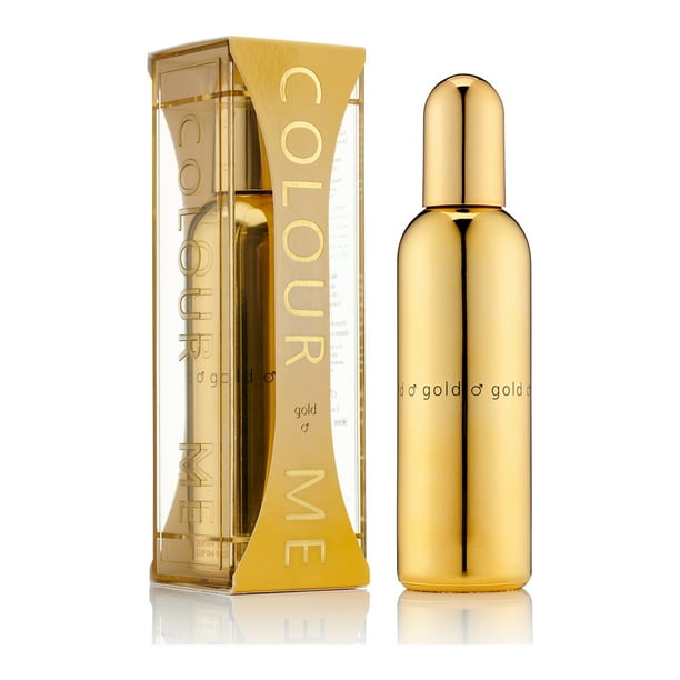 Color Me Gold Homme de Milton-Lloyd, Perfume para Hombres, 90 ml Milton-Lloyd Colour Me Gold Homme EDT Spray Caballero 3 oz