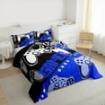 thumbnail image 3 of Feelyou Game Console Player Bedding Comforter Set, Blue Gamer Gamepad Twin Comforter Sets, Teens Kids Boys Girls Reversible Bedding Set, Ultra Soft Bedroom Decor, 2 Pieces, 3 of 8